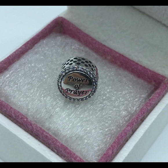Pandora, “Power Of Prayer “ Silver S925ALE, Charm # ENG792016CZ_48, A49 - Picture 1 of 7